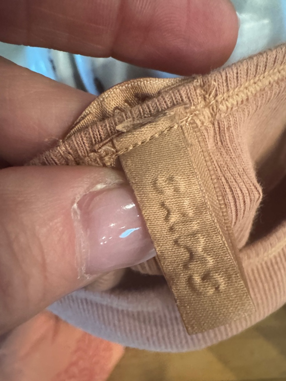 SKIMS Peach Ribbed Camisole Tank - Picture 2 of 4